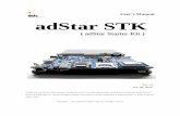 User’s Manual adStar STK - (주)에이디칩스 · User’s Manual Ver 1.Ver 1.Ver 1.2222 JanJJaannJan. 22, 201. 22, 201. 22, 2012222 adStar STK ( adStar Starter Kit ) All right