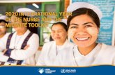 2020 INTERNATIONAL YEAR OF THE NURSE AND THE MIDWIFE … · neonatal deaths. Midwife-led continuity of care, where a known midwife or group of midwives provides care from pregnancy