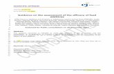 Guidance on the assessment of the efficacy of feed additives · 1 Guidance on the assessment of the efficacy of feed 2 additives 3 EFSA Panel on Additives and Products or Substances