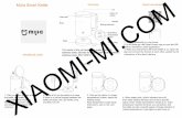 XIAOMI-MI ... MiJia Smart Kettle Overview XIAOMI-MI.COM Smart connection Lid Inner part Body Base Open