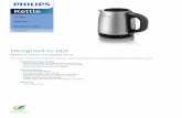 HD9320/20 Philips Kettle...HD9320/20 Philips Kettle Author Koninklijke Philips NV Subject 1.7 liter 2200 W Brushed metal Keywords Robust metal kettle, Easy lid and spout filling, Water
