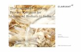The sunliquid Process: Proven Solutions for …Markus Rarbach, Business Line Biofuels & Derivatives, 20.02.2018 Clariant at a glance 3 Public, Performance Growth Innovation Net result