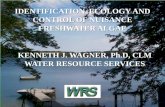 IDENTIFICATION, ECOLOGY AND CONTROL OF NUISANCE FRESHWATER ALGAE KENNETH … · 2011-05-16 · identification, ecology and control of nuisance freshwater algae. kenneth j. wagner,