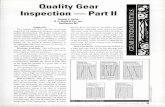 Quality Gear Inspection Part II · 2014-07-17 · Quality Gear Inspection Part II,Robert E. Smith,R.E. Smith & Co., Inc.,Rochester, NIY Diagnostics This section will deal with the