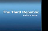 The Third Republic - About Philippines · Presidents and Their Achievements Manuel Roxas ( 1946-48)-Pro Pmerican policy/Parity Act Elpidio Quirino (1948-53)-Rural banks Ramon Magsaysay