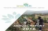 ANNUAL REPORT 2016 - greenhub.org.vn · Collaborating Centre for Aquaculture and Fisheries Sustainability (ICAFIS), Vietnet Information Technology and Communication Centre (Vietnet