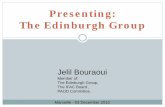 The Edinburgh Group - CILEA Seminario Marsella/1... · 2010-12-15 · The Edinburgh Group In the course of 2009, the Edinburgh Group submitted a project known as the Global SMP/SME