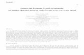 Exports and Economic Growth in Indonesia: A Causality Approach … · 2018-12-21 · investigated through cointegration and impulse response function analyses. Third, as a supplement