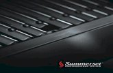 ABOUT SUMMERSET - d1d81vmw1yvc7o.cloudfront.net · ABOUT SUMMERSET. Summerset Professional Grills offers a complete line of stainless steel grills, grill carts, BBQ islands, fire