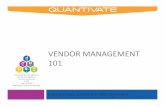 VENDOR MANAGEMENT 101 - Chapters Site Party Risk.pdf · Enterprise Risk Management Vendor Management Business Continuity IT GRC Internal Audit Regulatory Compliance Manager VENDOR