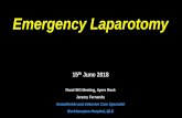 Emergency Laparotomy · P-POSSUM NSQIP NELA. Frailty = a state of increased vulnerability to stressors Walston, J et al. (2006) - Research agenda for frailty in older adults: toward