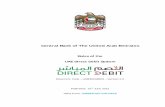Central Bank of The United Arab Emirates · 2018-03-14 · Central Bank of The United Arab Emirates Rules of the UAE Direct Debit System Document Code – UAEDDS RB001 – Version