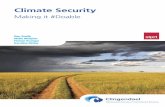Climate Security - Stockholm International Peace Research ......time horizons. In making climate security actions #Doable we argue there are at least three upcoming processes at global