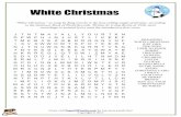 White Christmas - Amazon S3 · White Christmas “White Christmas” as sung by Bing Crosby is the best-selling single of all time, according to the Guinness Book of World Records.