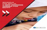A New Learning Agenda for Egypt SCHOOLS FOR …...Schools for Skills – A New Learning Agenda for Egypt The economic reforms which Egypt has initiated since 1991 have reduced public