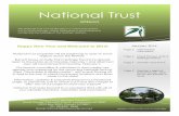 January 2016 eNews - National TrustJanuary 2016 National Trust eNews The National Trust of Australia (NT) is a community based, not for profit heritage charity dedicated to promoting