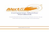 Companion Monitor Handbook - Alert-it...R1026A/R1026B Radio Companion Bedside Monitor Range Used with the Advanced Pager (sold separately) V1 UH1102D Companion Handbook - Radio.Adv.Pager