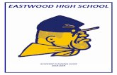 EASTWOOD HIGH SCHOOL - yisd.net...based on TEA, YISD, or EHS discretion. All questions should be forwarded to the administration or counselors department at Eastwood High School. TABLE