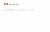 Qualys Global IT Asset Inventory API User Guide...where gateway.qg1.apps.qualys.co m is the base URL to the Qualys API server where your account is located. - username and password