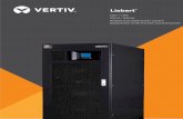 Liebert NXC-brochure(VERTIV) 16Mar · and environmental impact. 1.UPS with integrated battery 2.UPS with integrated isolation transformer Configuration available UPS with fully integrated