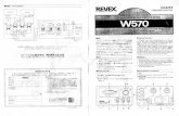  · The W570 is an in line type high-frequency watt meter that can use the amateur radio frequency bands of HF, 50MHz, 144MHz, 430MHz, and 1,200MHz; the personal radio band of 900MHz;