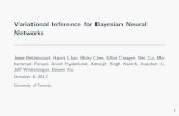 Variational Inference for Bayesian Neural NetworksVariational Inference for Bayesian Neural Networks Jesse Bettencourt, Harris Chan, Ricky Chen, Elliot Creager, Wei Cui, Mo-hammad