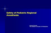 Safety of Pediatric Regional Anesthesia · Safety of Pediatric Regional Anesthesia Arjunan Ganesh The Children’s Hospital of Philadelphia. Disclosure Nothing related to this presentation.