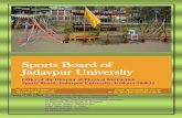 Sports Board of Jadavpur Universityjaduniv.edu.in/upload_files/scroll_info/1558517229.pdf2 Kabadi courts at Main campus with flood lighting, 1 Kho-Kho field at Main campus with flood