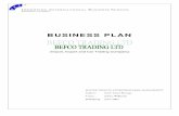 MASTER THESIS- BUSINESS PLAN -BEFCO TRADING LTD4646/FULLTEXT01.pdfThis business plan has been developed to obtain a start up capital for the operations of BEFCO Trading Limited- an
