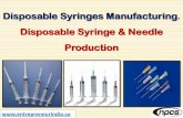 Disposable Syringes Manufacturing. Disposable Syringe ... Disposable Syringes made of plastic material