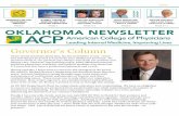 PAGE 2 PAGE 3 PAGE 8 PAGE 9-11 OKLAHOMA NEWSLETTER ACP · SPRING 2015 NEWSLETTER OKLAHOMA CHAPTER PAGE !5 ’ ’ ’ ’ ’ KAY BICKHAM Chapter Executive of the ACP Oklahoma Chapter