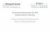 Financial Statements Construction Industry · • Net Income • Net Income Does ... – Age of Accounts Payable should be 45 days or less. Leveraged Ratios • Debt to Equity –