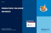 PERIGON PIVOTAL TRIAL REVIEW AND RESULTS · october 2018 medtronic confidential 2 year data presented by prof. klautz, eacts, october 2018 perigon pivotal trial review and results