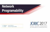 Network Programability - Delegación Uruguaya...Network Programmability Benefits Agility and accelerated time to market. Do more with less resources. Create business value from network