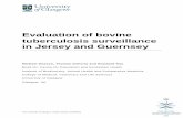 Evaluation of bovine tuberculosis surveillance in Jersey and … and... · 2016-02-11 · Evaluation of bovine tuberculosis surveillance in Jersey and Guernsey 3 extremely unlikely
