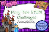 Fairy Tale STEM Challenges - EduInterface...Fairy Tale STEM Challenges: Fun, Literature-based Math and Engineering The Three Little Pigs: Can you build a house from straw, sticks and