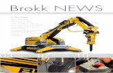 Brokk NEWS50 90 180 400 The Brokk-family 6 Brokk 400 benefits • A strong, compact machine with high capacity fitted with Atlas Copco’s hammer SB 552. • Powerful electric motor