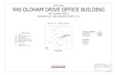 SITE PLAN 940 OLDHAM DRIVE OFFICE BUILDING · Building Building JOB NO.: 08-084-04 940 OLDHAM DRIVE OFFICE BUILDING SITE SITE LAYOUT PLAN Medical Office: 1 Space per 200 S.F. = 32