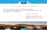 Raw Materials Information System (RMIS): 2019 Roadmap ...publications.jrc.ec.europa.eu/repository/bitstream/JRC116877/2019_rmis... · This publication is a Technical report by the