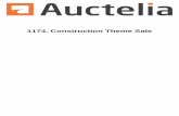 1174. Construction Theme Sale · The General Terms and Conditions and the Specific conditions of sale apply to this online Auction SPECIFIC CONDITIONS - 1174. Construction Theme Sale