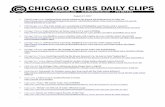 Cubs Daily Clips - Official Chicago Cubs Website | …chicago.cubs.mlb.com/documents/8/6/0/250890860/August_27.pdfbelt and you feel naturally better and it carries over.” Rizzo is