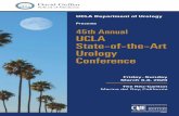 Presents 45th Annual UCLA State-of-the-Art Urology Conference · UCLA Department of Urology Pre sents 45th Annual UCLA State-of-the-Art Urology Conference Friday-Sunday March 6-8,