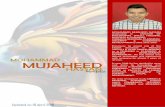 MOHAMMAD MUJAHEED HASSAN graduated in DOCTOR OF … · 2018-04-12 · mohammad mujaheed hassan updated on 10 april 2018 portfolio mohammad mujaheed hassan graduated in doctor of philosophy