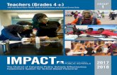 IMPACT - dcps · your IMPACT score. IVA is a measure of the impact you have on your students’ learning over the course of the school year, as evidenced by the PARCC. This component