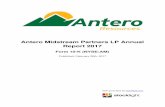 Report 2017 Antero Midstream Partners LP Annual · Antero Midstream Partners LP Annual Report 2017 Form 10-K (NYSE:AM) Published: February 28th, 2017 PDF generated by stocklight.com