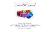 The Manual for Leasing and State Office Planning...The Manual for Leasing and State Office Planning Prepared by Commonwealth of Massachusetts Executive Office for Administration and