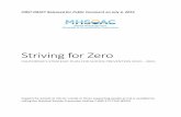 Striving for Zero - MHSOAC · 2019-07-03 · FIRST DRAFT Released for Public Comment on July 3, 2019. Striving for Zero ALIFORNIA’S STRATEGI PLAN FOR SUI IDE PREVENTION 2020 –