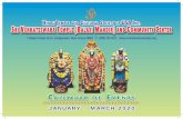 HTCS Calender Events - 1st Qtr 2020 GP8.30 AM to 12.30 PM and 4.30 PM to 8.30 PM Nitya Puja to Lord Sri Venkateswara Devotees can offer Thulabharam to Lord Sri Venkateswara Contact