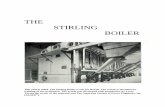 The Stirling Boiler[1] - ASOPE · improving the construction and details of the boiler. A third upper drum and an additional bank of tubes connecting with the mud drum were added,
