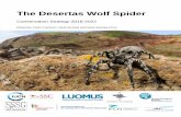 Desertas Wolf Spider conservation plan 2018-08-07آ  DESERTAS WOLF SPIDER CONSERVATION PLAN 5 STATUS